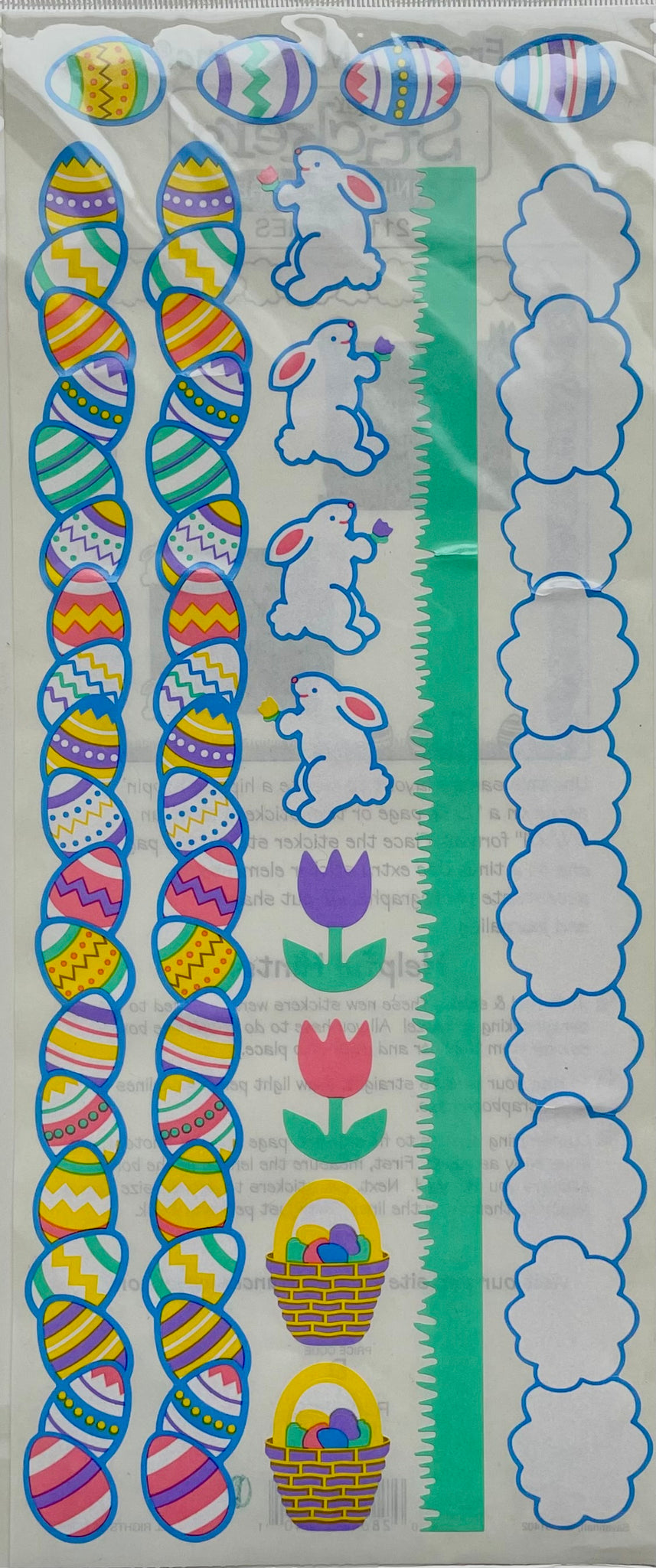 Easter Border Stickers