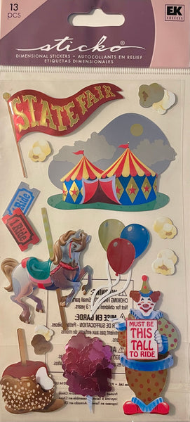 Circus Stickers Collection