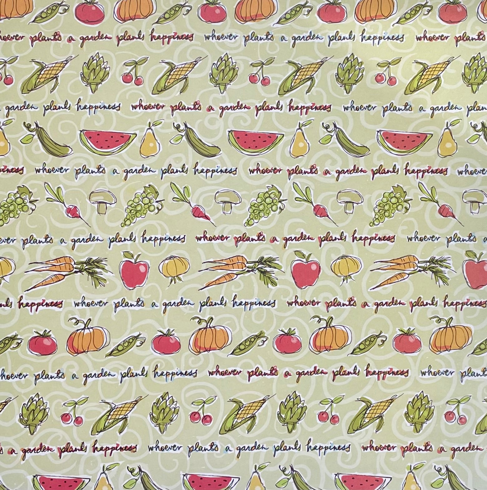 Veggie Stripes Paper