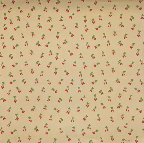 Vintage Cherry Paper