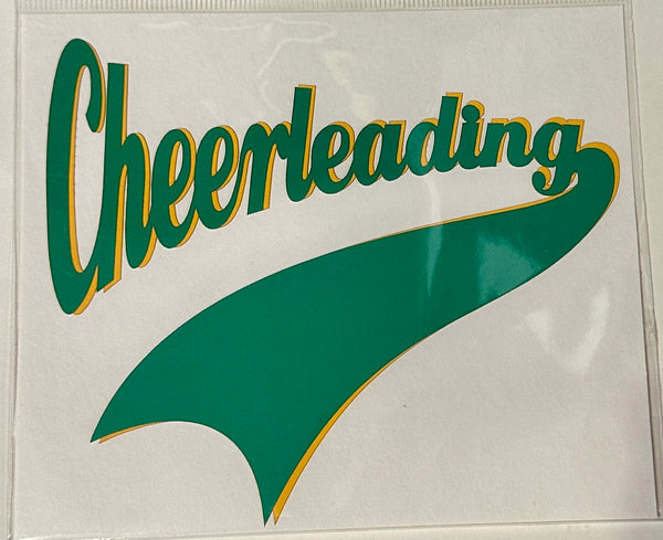 Cheerleading Sports Tails Diecuts