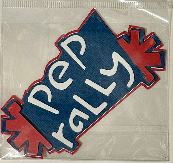 Cheerleading Pep Rally Diecut