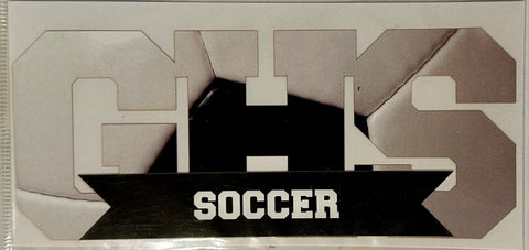 GHS Soccer Initials Diecut
