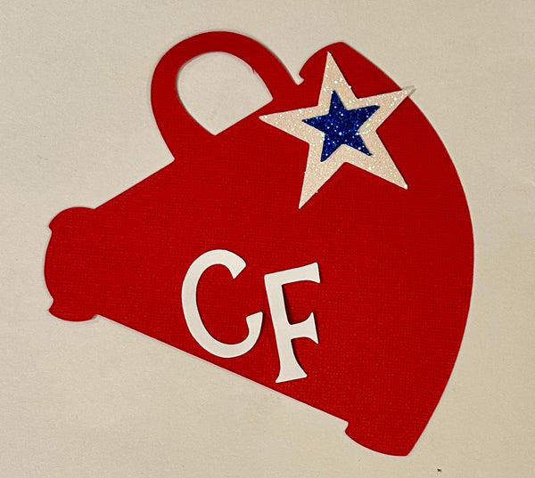 Cheerleading Megaphone Die Cut
