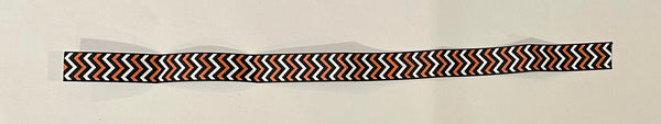FHS Ribbon in Orange Black and White