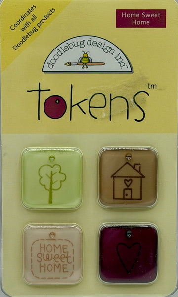 Doodlebug Tokens Embellishments
