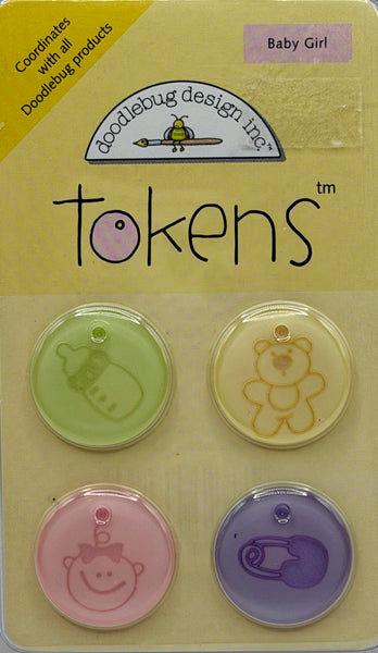 Doodlebug Tokens Embellishments