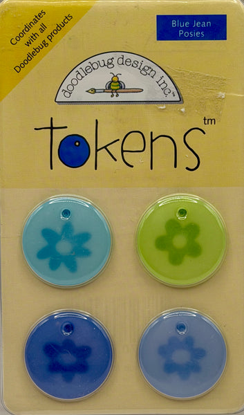 Doodlebug Tokens Embellishments