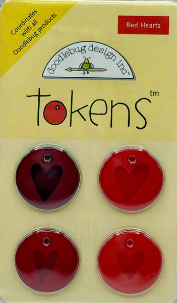Doodlebug Tokens Embellishments