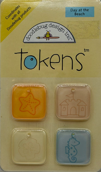 Doodlebug Tokens Embellishments