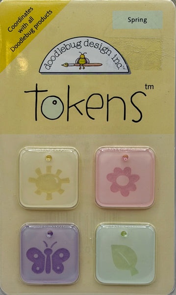 Doodlebug Tokens Embellishments