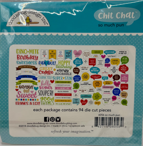 Doodlebug So Much Pun Ephemera Collection