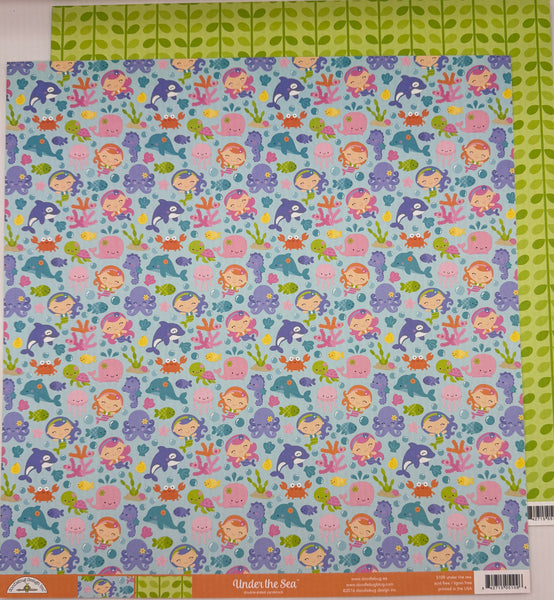 Doodlebug Design Under the Sea 12x12 Paper Collection