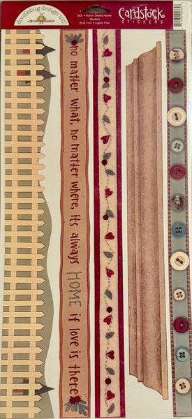 Doodlebug Design 6x12 Border Cardstock Stickers