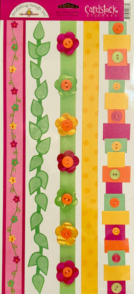 Doodlebug Design 6x12 Border Cardstock Stickers
