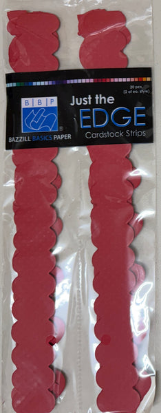 Bazzill Just the Edge Cardstock Strips Collection