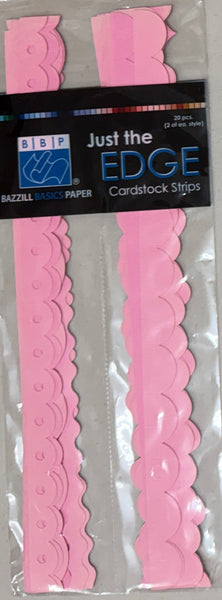 Bazzill Just the Edge Cardstock Strips Collection