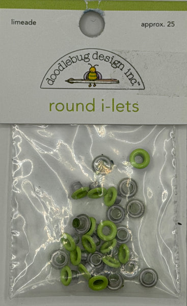 Doodlebug i-Lets (Eyelets) Round Collection