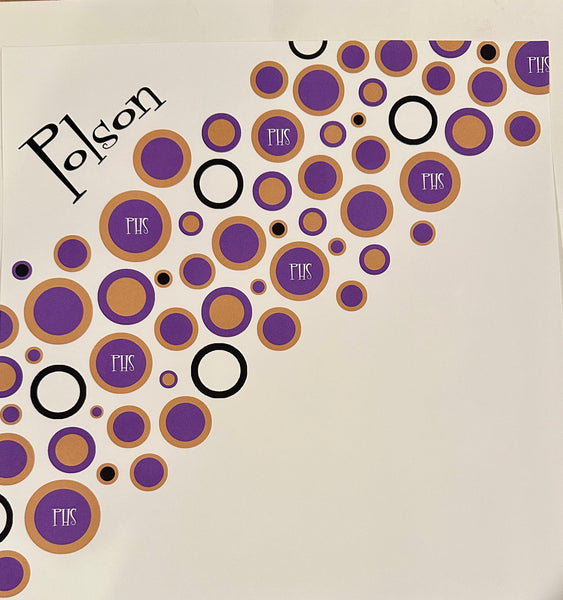 Polson Retro Arc Left Paper