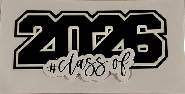 Class of 2026 Die Cut