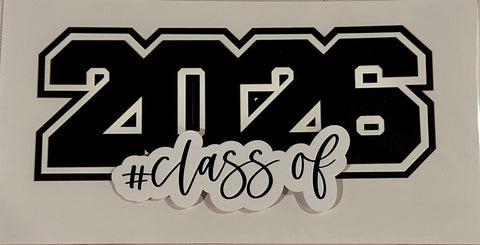 Class of 2026 Die Cut