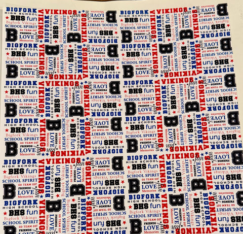 BHS School Spirit Collage Paper