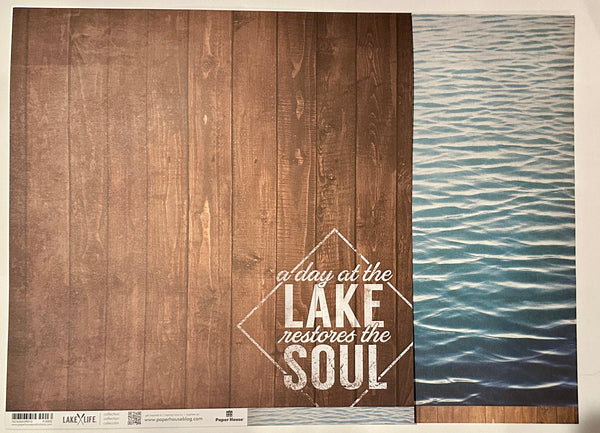 Lake Life 12x12 Papers