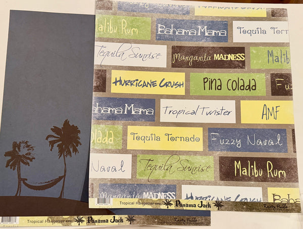 Panama Jack Hot Hot Hot Summer Chipboard Album Kit