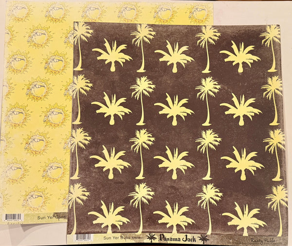 Panama Jack Hot Hot Hot Summer Chipboard Album Kit