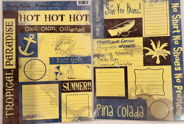 Panama Jack Hot Hot Hot Summer Chipboard Album Kit