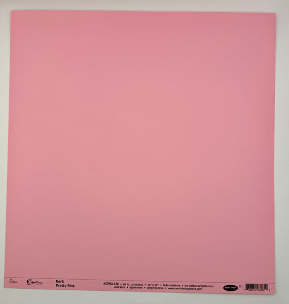 ColorMates Smooth Cardstock Pretty Pink
