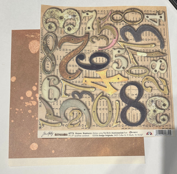 Tim Holtz Distressables 9x9 Paper
