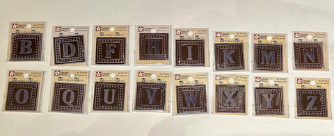 Scrap Metal Embossed Embellishments