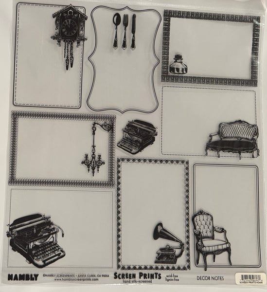 Hambly Screenprints 12x12 Clear Acetate Sheets