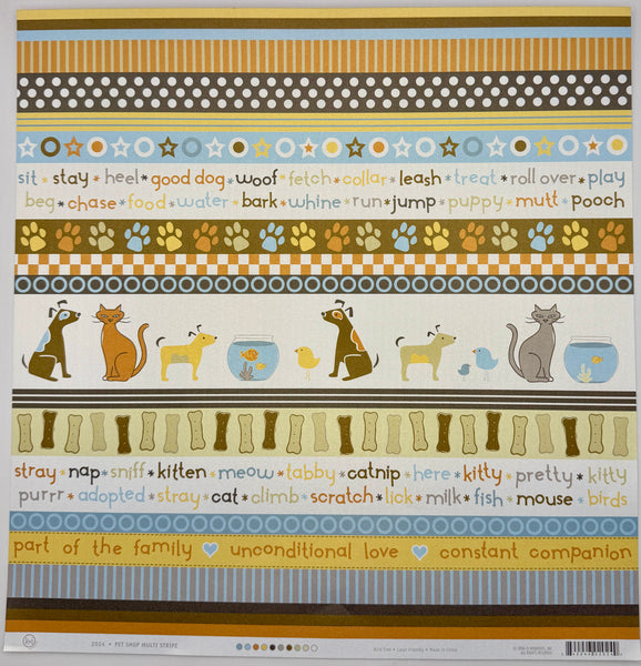 Pet Shop Collection Creative 12x12 Scrapbooking Kit