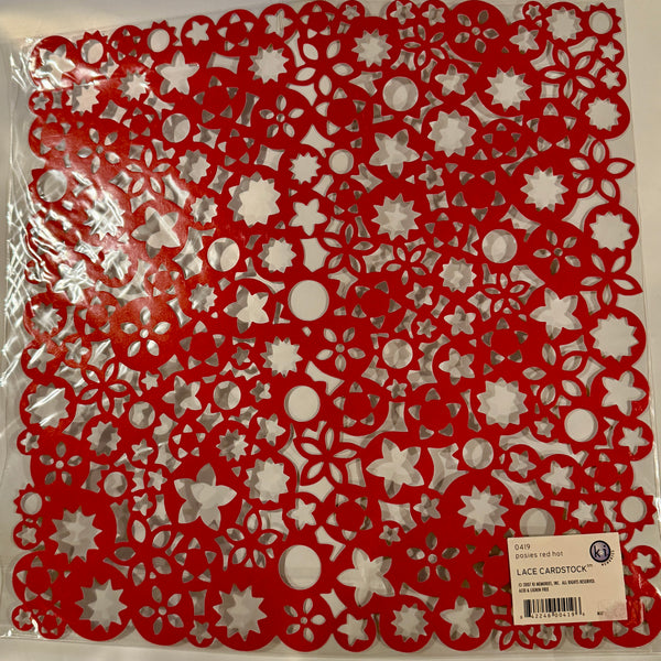 KI Memories Lace 12x12 Cardstock