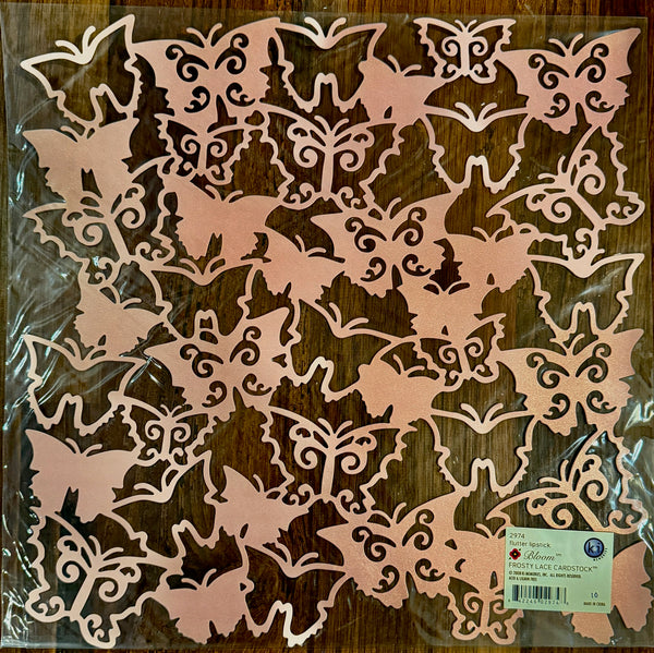 KI Memories Frosty Lace 12x12 Cardstock