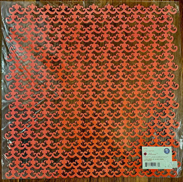 KI Memories Frosty Lace 12x12 Cardstock