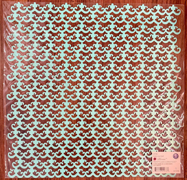 KI Memories Frosty Lace 12x12 Cardstock