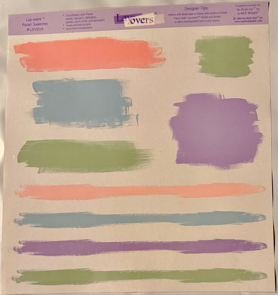 MME Lay-overs 12x12 Designed Overlay Sheet