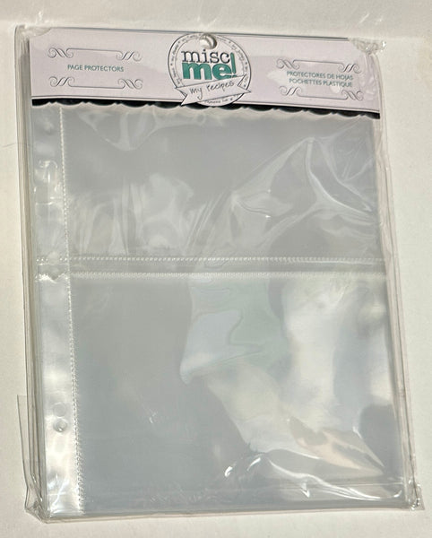 Misc. Me! Page Protectors 8x9