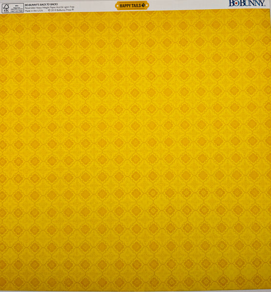 BoBunny Happy Tails Pets 12x12 Paper Collection