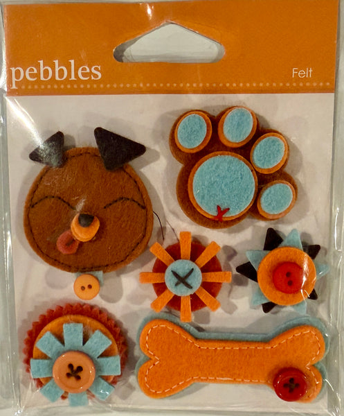 Pebbles Cats & Dogs Embellishments