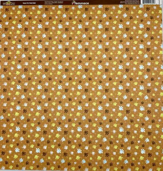 Reminisce Dog Park 12x12 Paper Collection