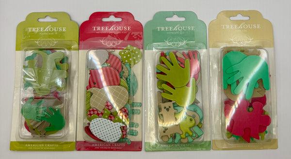 Treehouse Kids Die Cut Ephemera