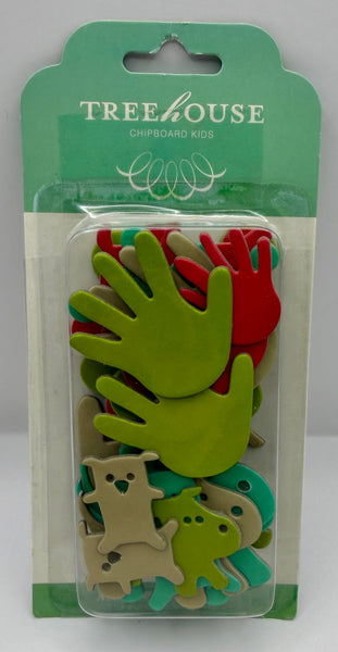 Treehouse Kids Die Cut Ephemera