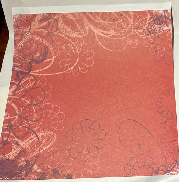 Sports Chick Double Sided Paper