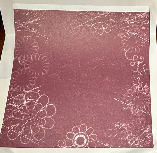 Sports Chick Double Sided Paper