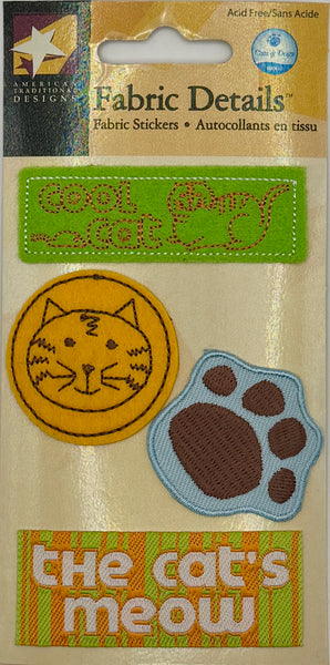 Cats & Dogs Brights Embellishment Stickers
