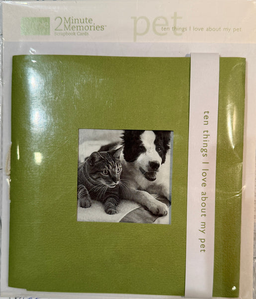2 Minute Memories Mini Album My Pet